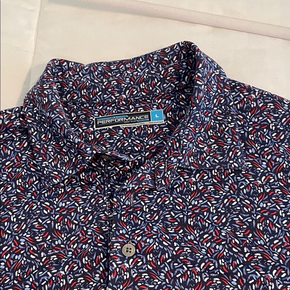 Men's Vibrant Patterned Casual Shirt